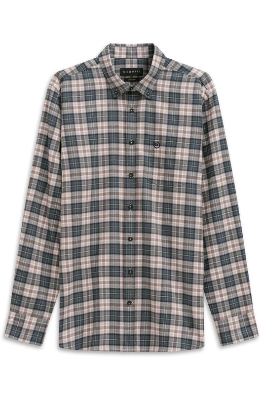 Bugatti FREIZEITHEMD 1/1 ARM Groen 88304D 9350