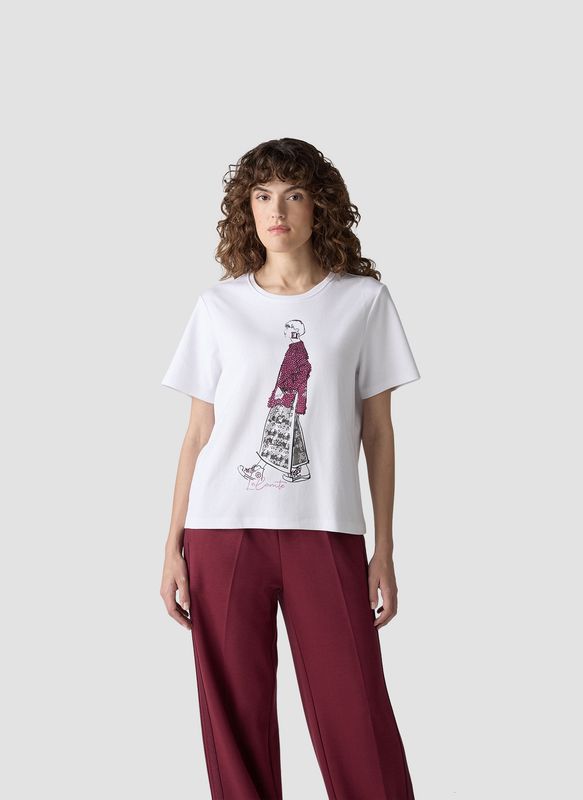 Le Comte T-Shirt Weiss 55-623303