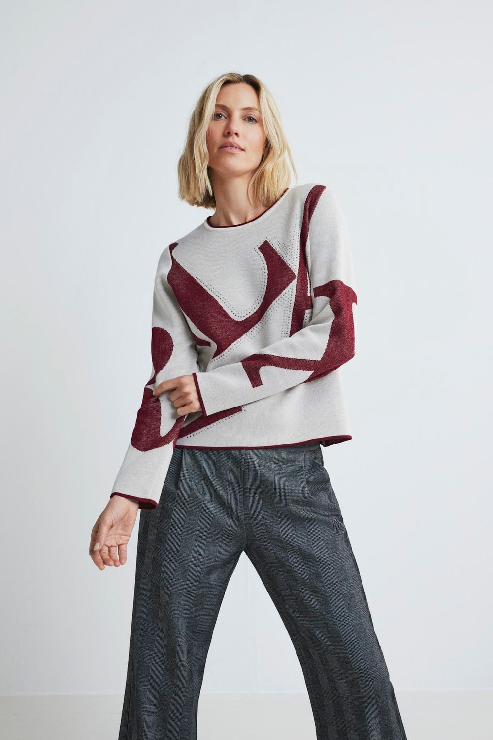 Thomas Rabe PULLOVER VANILLE 55-224610