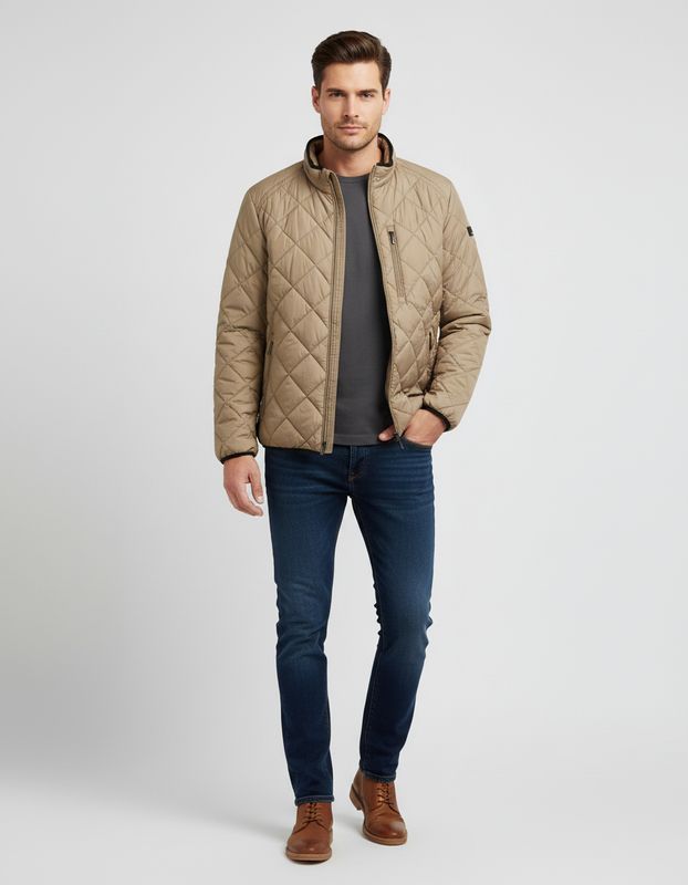 Bugatti HERREN BLOUSON Beige 81010 870300