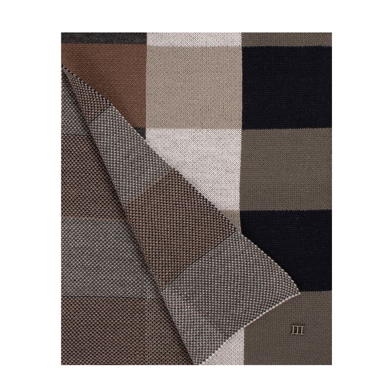 Tresanti FRANKO | Knitted block scarf Grey TRSCJE229