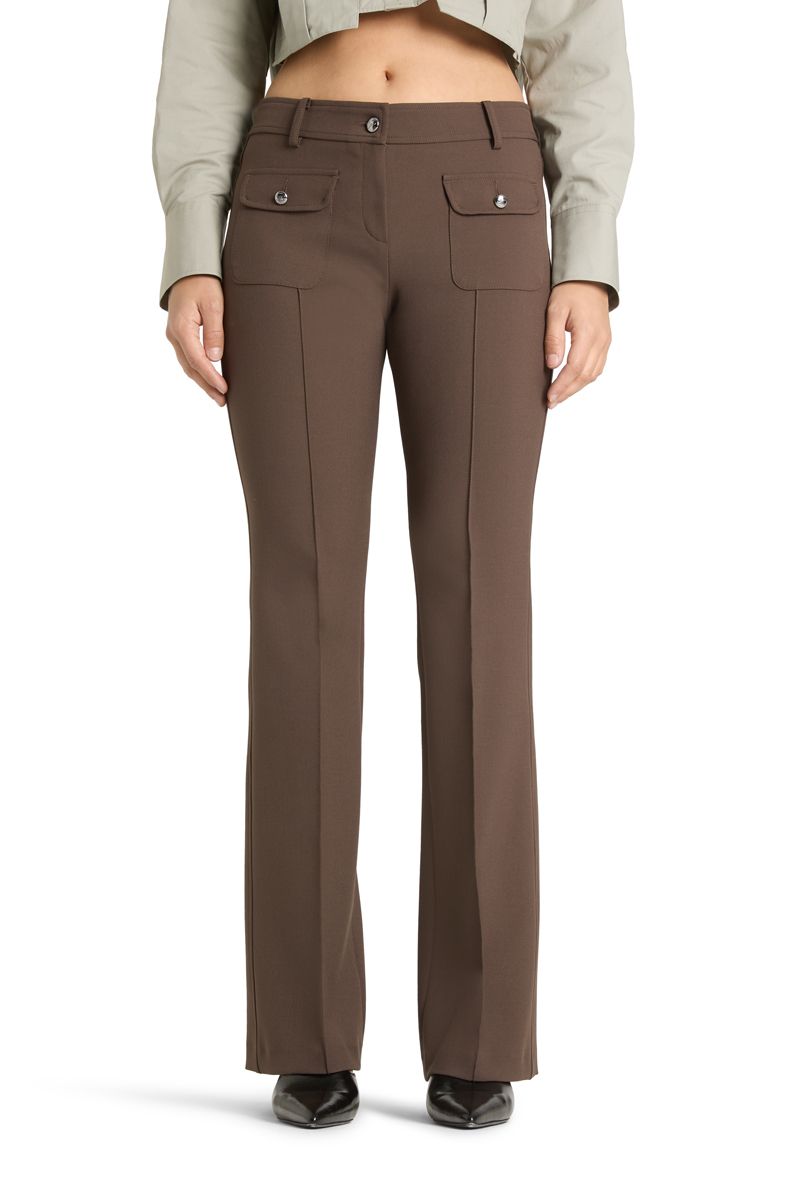 Cambio Farah pocket long chocolate hazel 6316046600