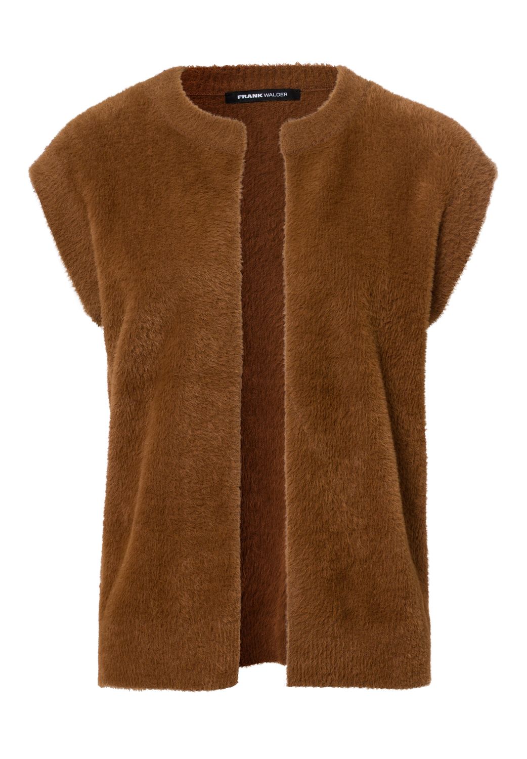 Frank Walder Strickweste beige/ bro NOS725095