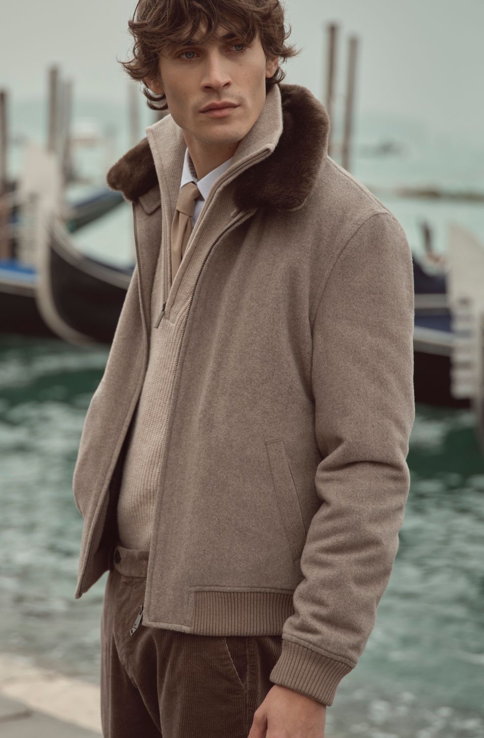 Bugatti HERREN BLOUSON Beige 81040 872796