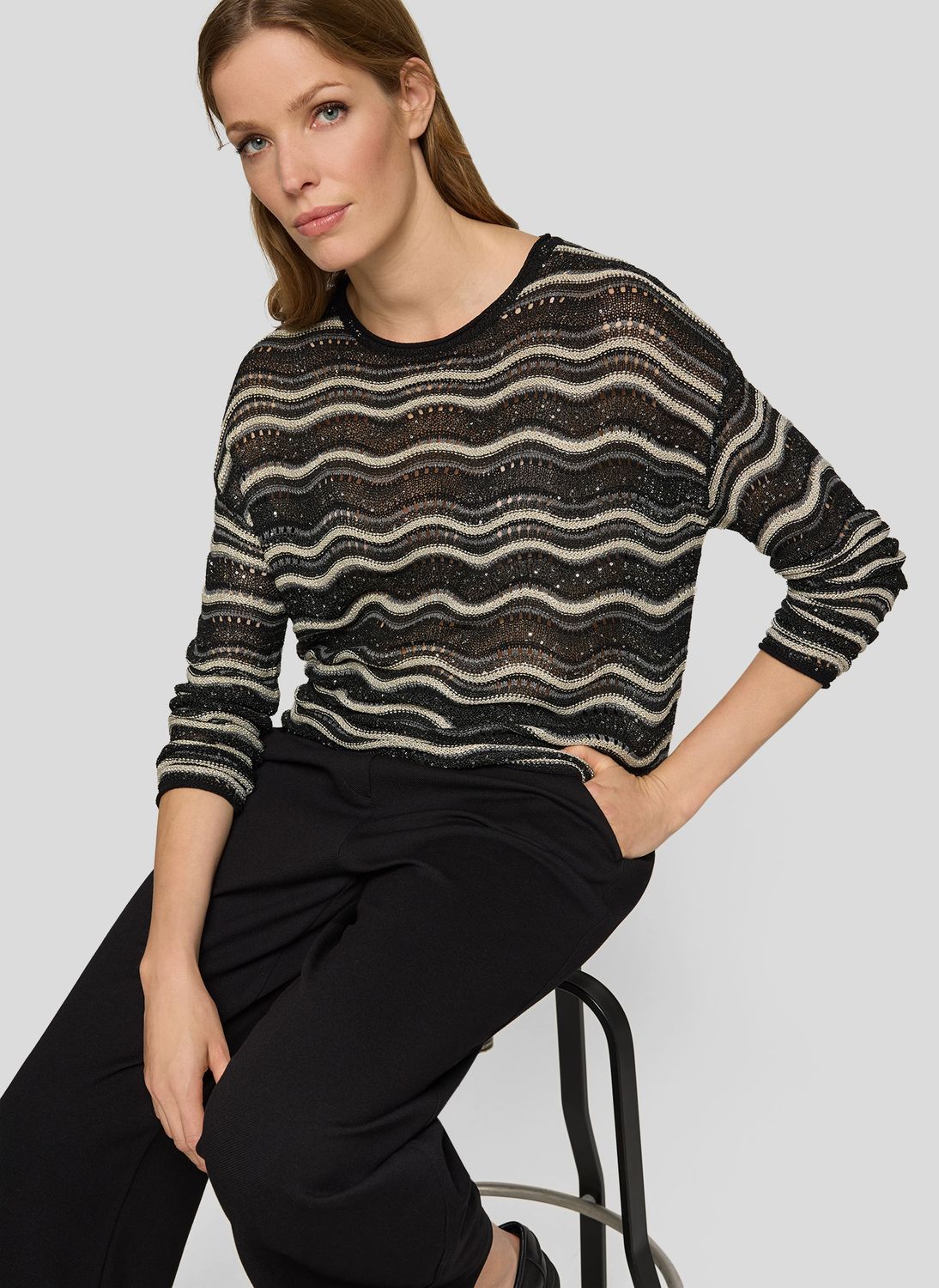Thomas Rabe Pullover Schwarz 55-132602