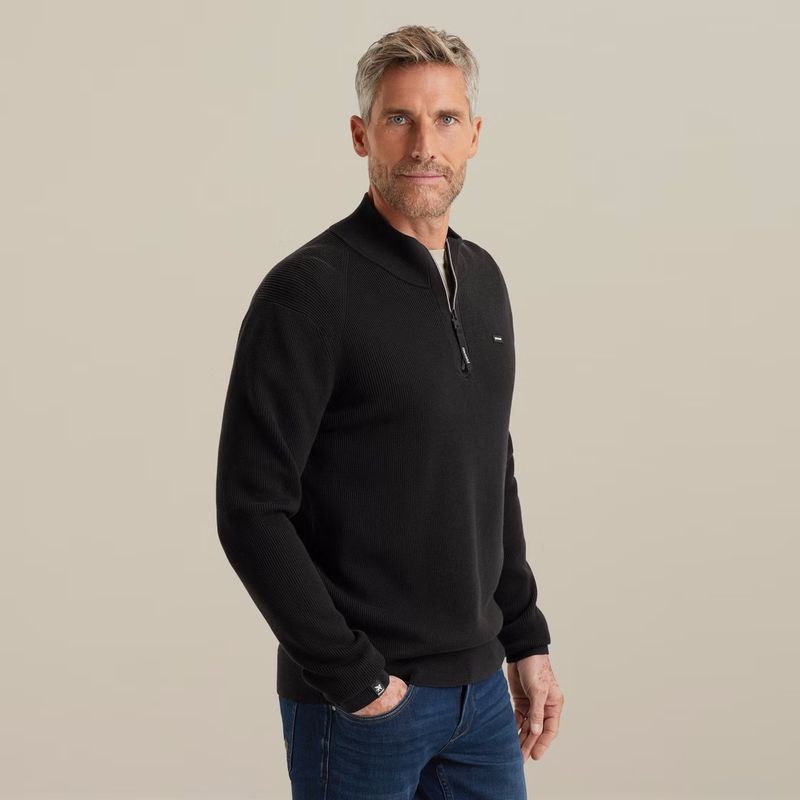 Vanguard Half zip collar gentlemans deal c Black Beauty VKW2510332