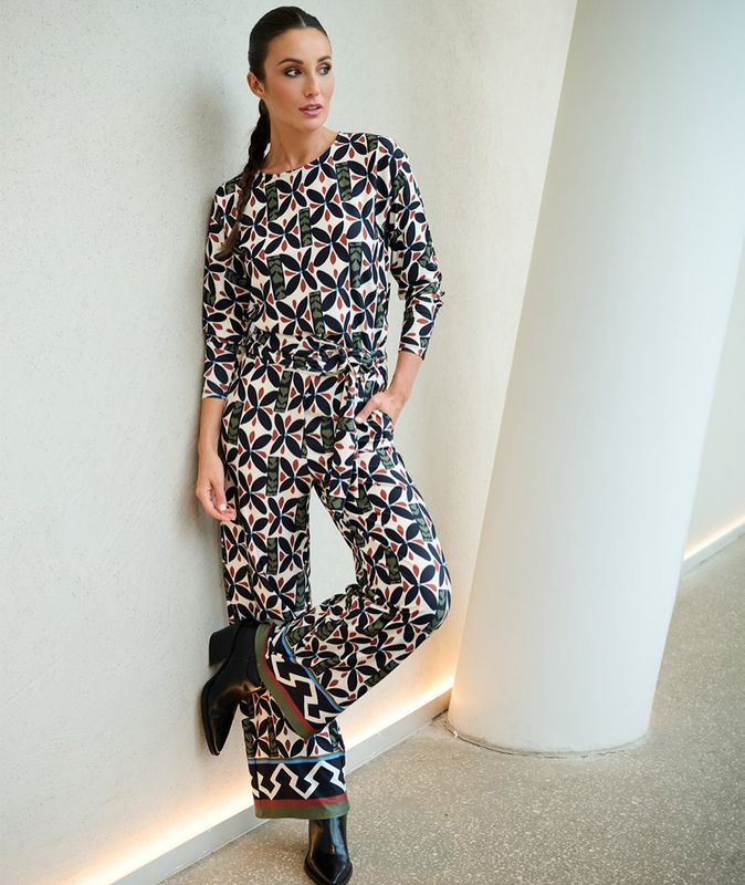 K-Design Jumpsuit met design P002 B109