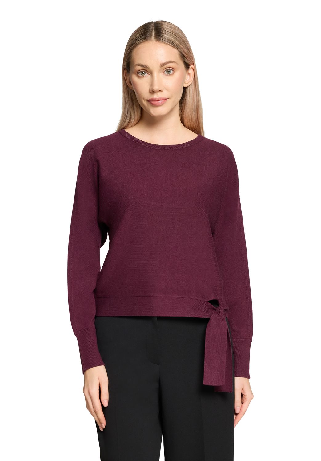 Betty Barclay Strickpullover Kurz 1/1 Arm Dark Aubergine 53902907