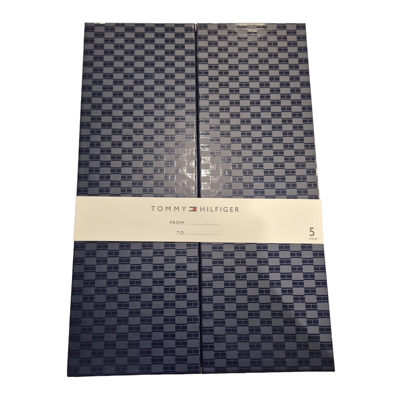 Tommy Hilfiger TH MEN SOCK 5P GIFTBOX HERRINGBON JEANS 701235374