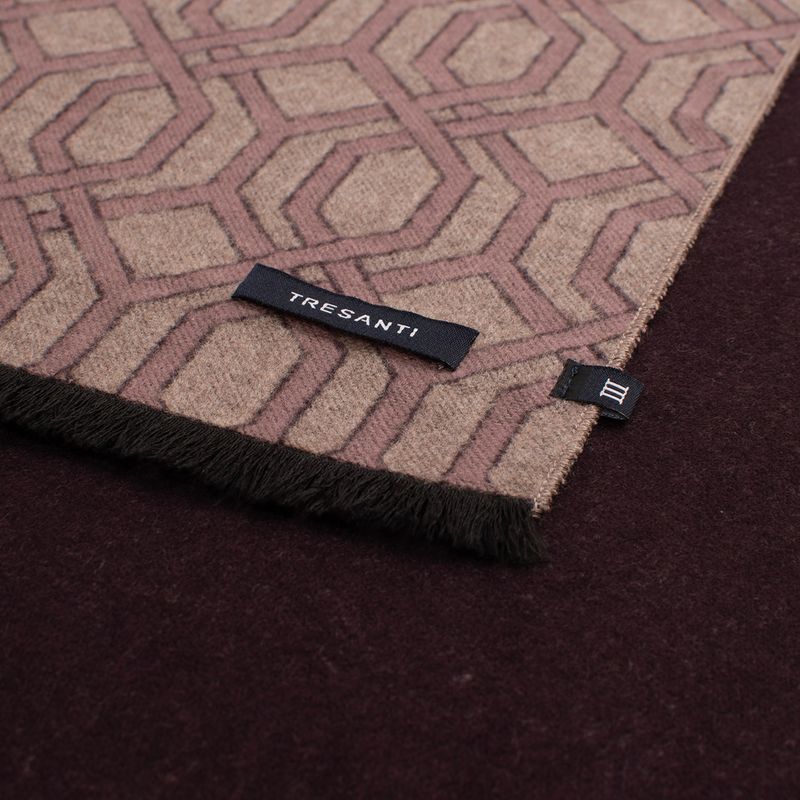 Tresanti FERDIANO | Overlap viscose scarf Light brown TRSCJE233