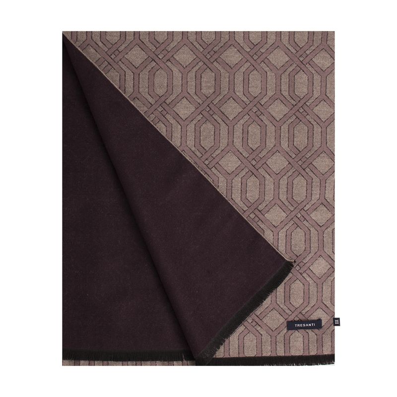 Tresanti FERDIANO | Overlap viscose scarf Light brown TRSCJE233