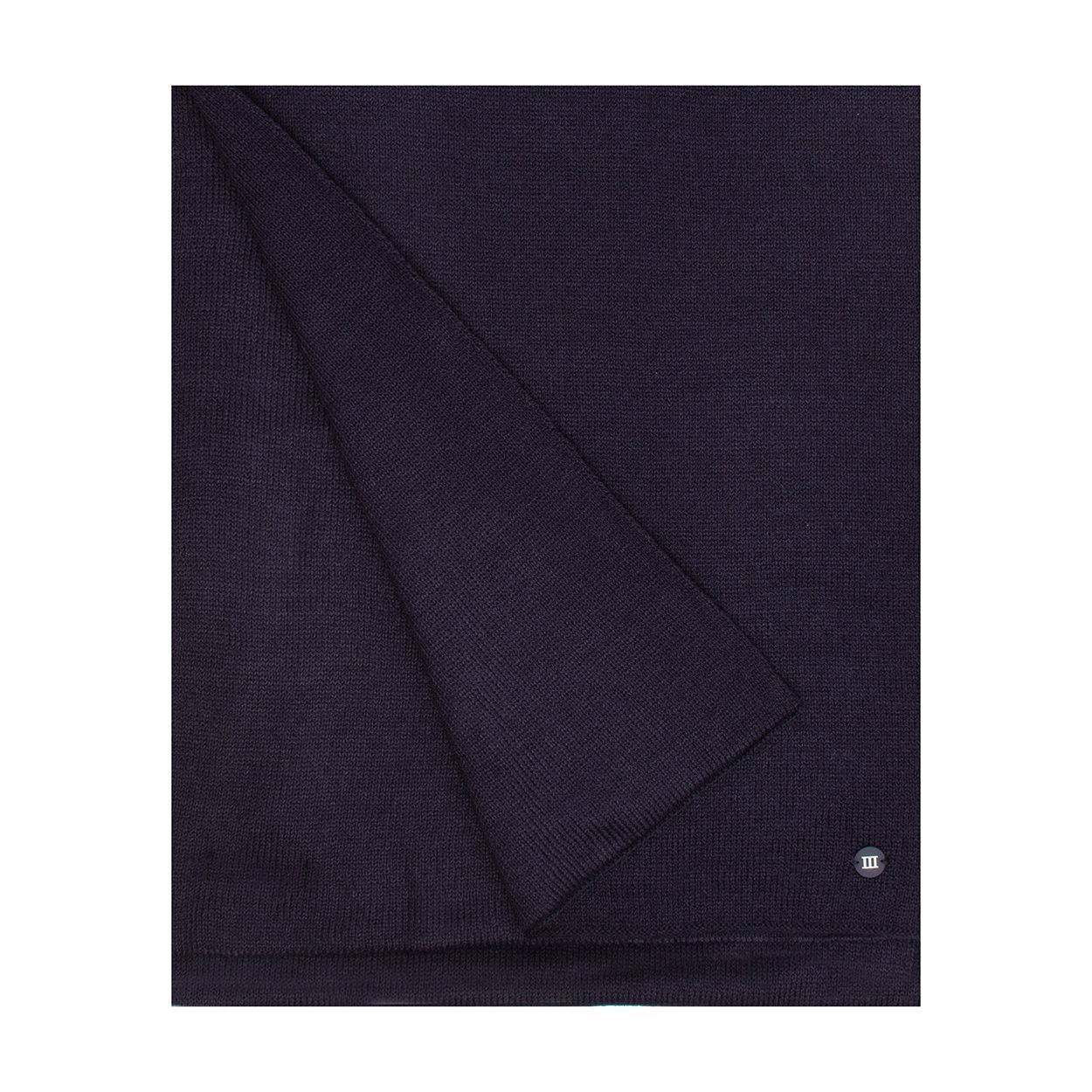 Tresanti SNOW | Fine knitted scarf with rubbe Navy TRSCHE125