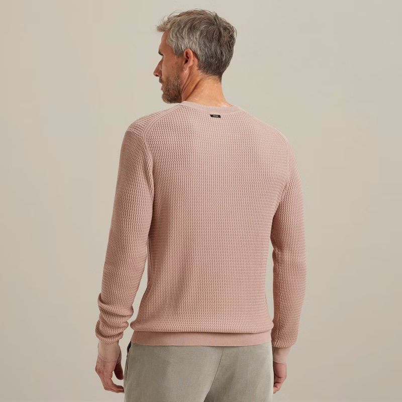 Vanguard Crewneck cotton modal Adobe Rose VKW2511343