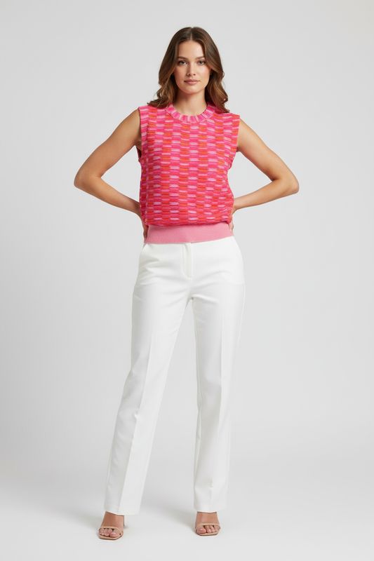 You're my lobster by K-Design top speciale brei paradise pink roze C836L model