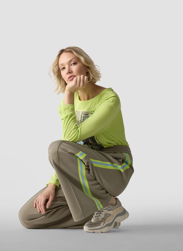 Le Comte LMCT broek agave groen dames pantalon 56-614450