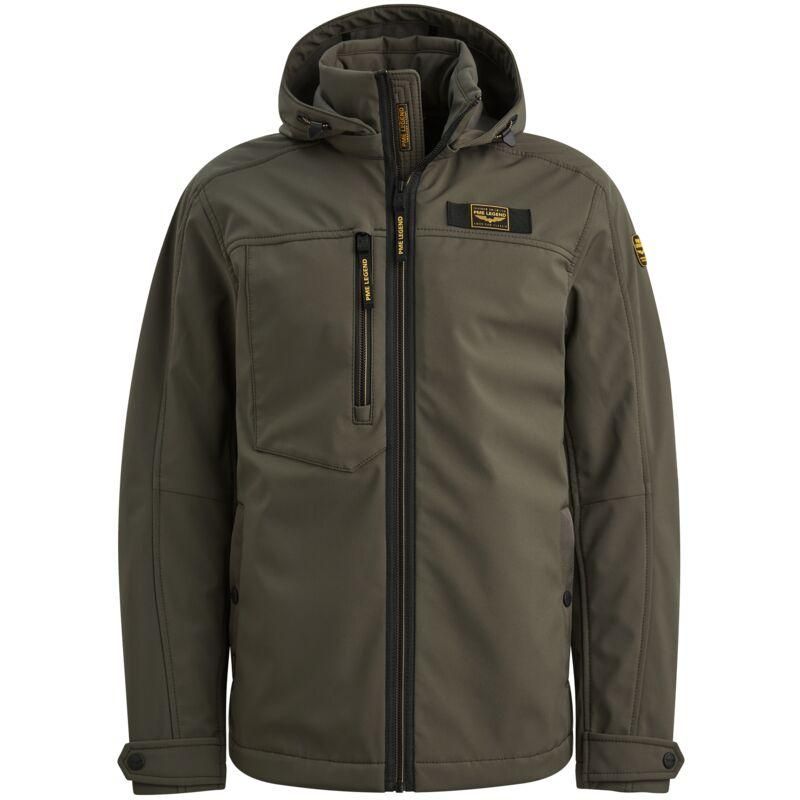 PME Legend Skymaster jacket beluga groen technisch pilotenjack PJA2602109