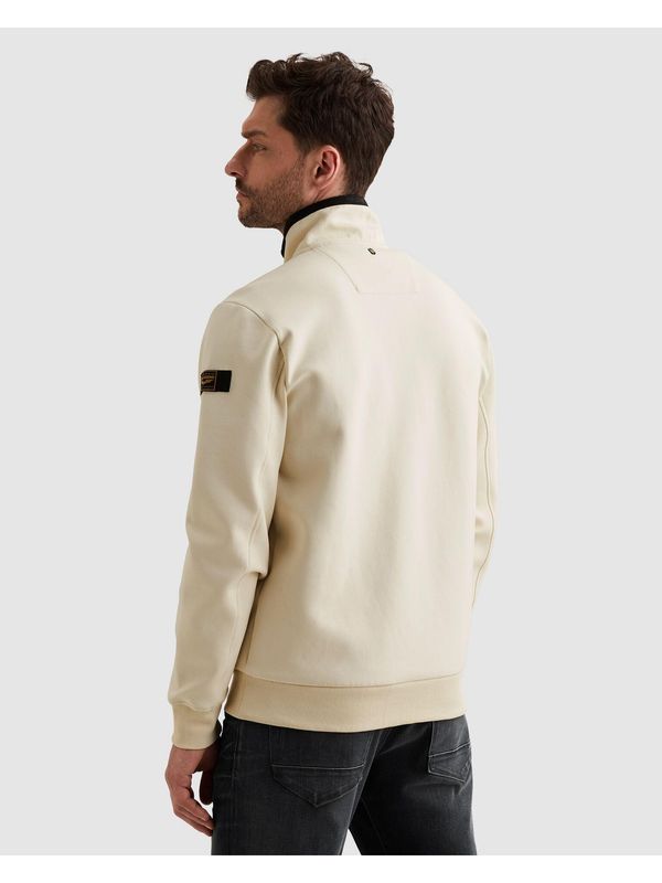 Heren vest PME Legend bone white interlock regular fit cargo stijl PSW2602476