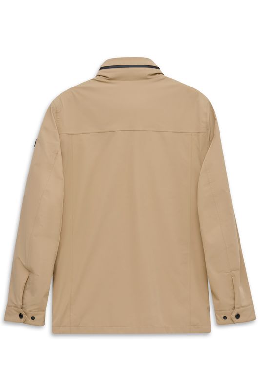 Heren outdoor jas Bugatti beige winddicht ademend regular fit 174200-11033