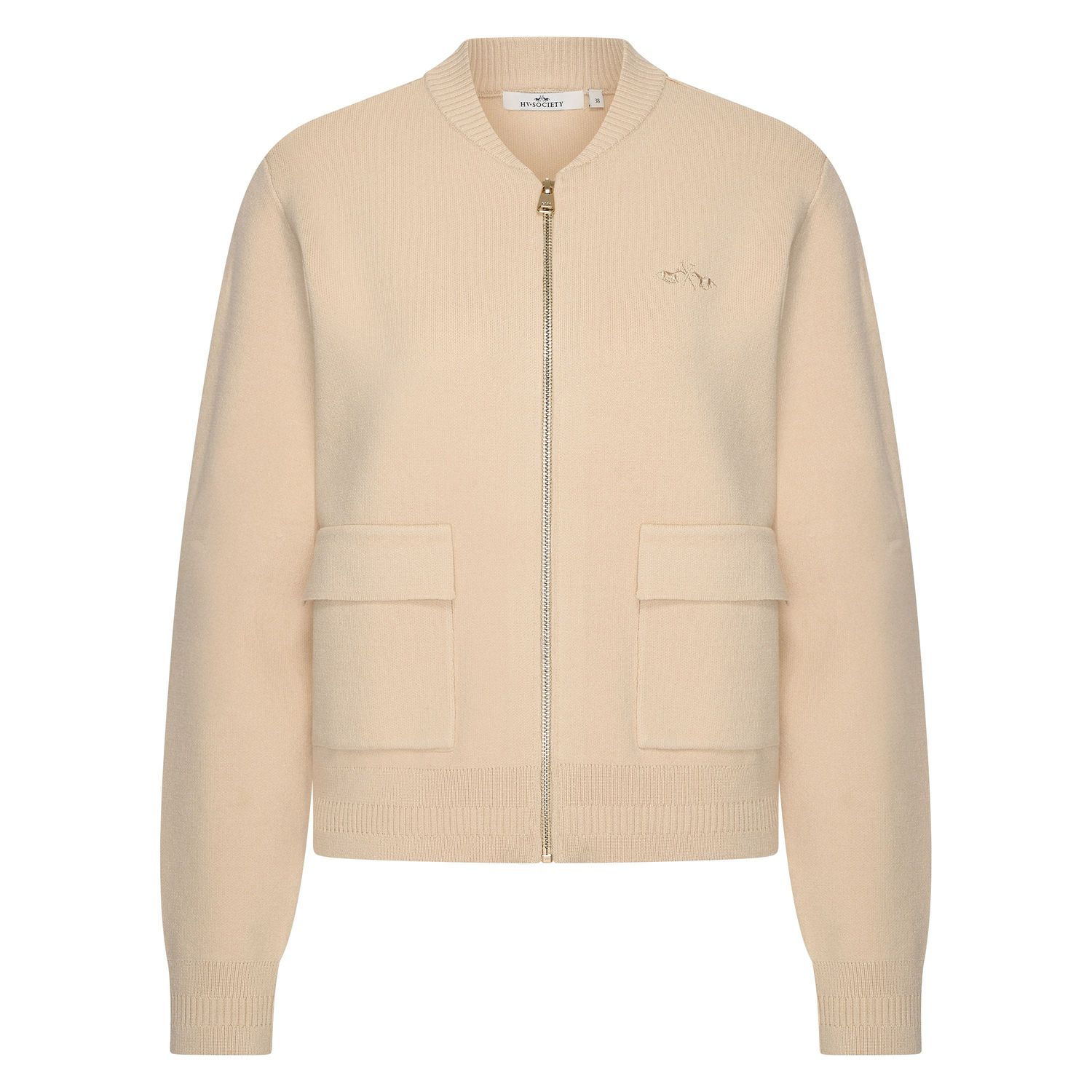 HV Society cardigan HVSBlaine kit beige dames vest viscose mix 0409103813