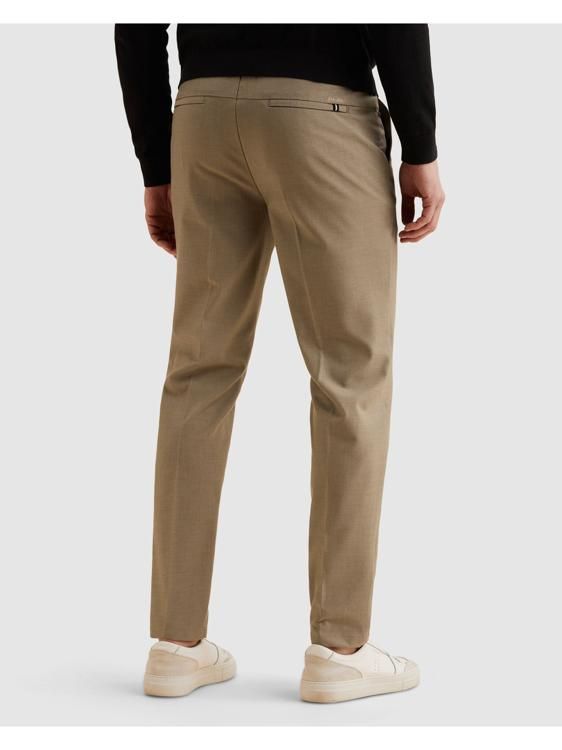 Heren slim-fit chino Vanguard Kelp groen met subtiel logo detail summer 26