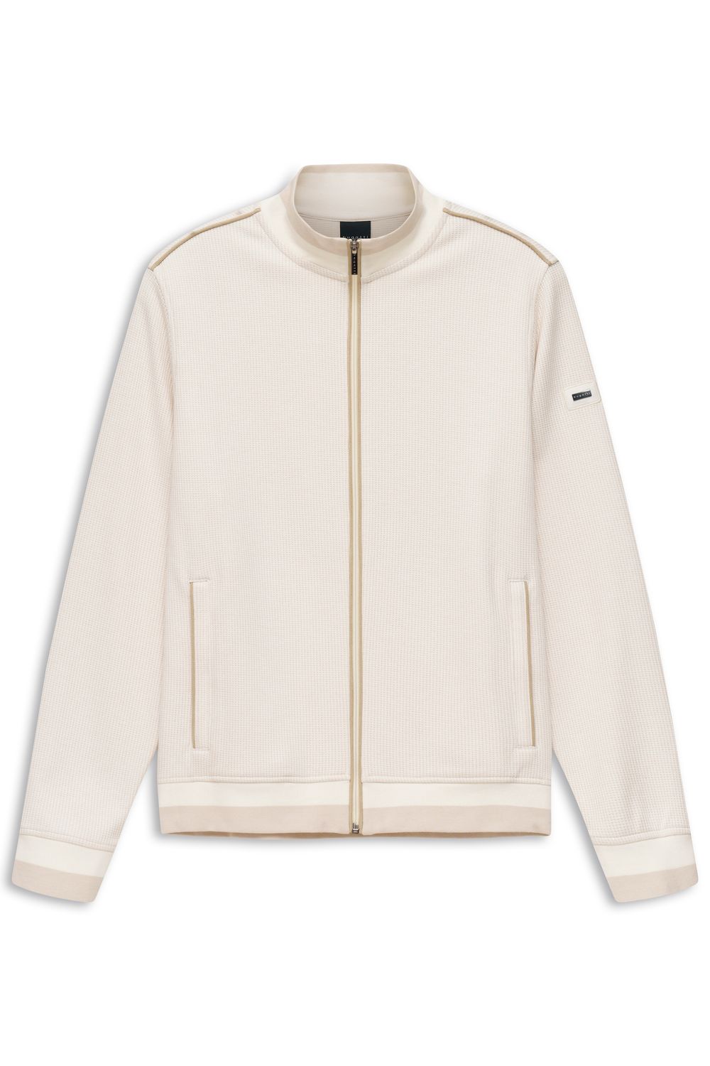 Bugatti Heren Sweatshirt Bruin 15140E Katoen-Mix