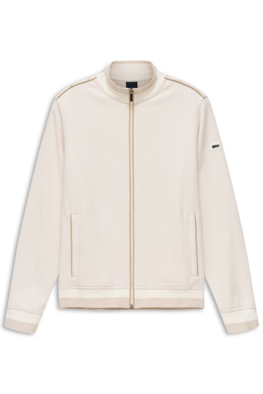 Bugatti Heren Sweatshirt Bruin 15140E Katoen-Mix