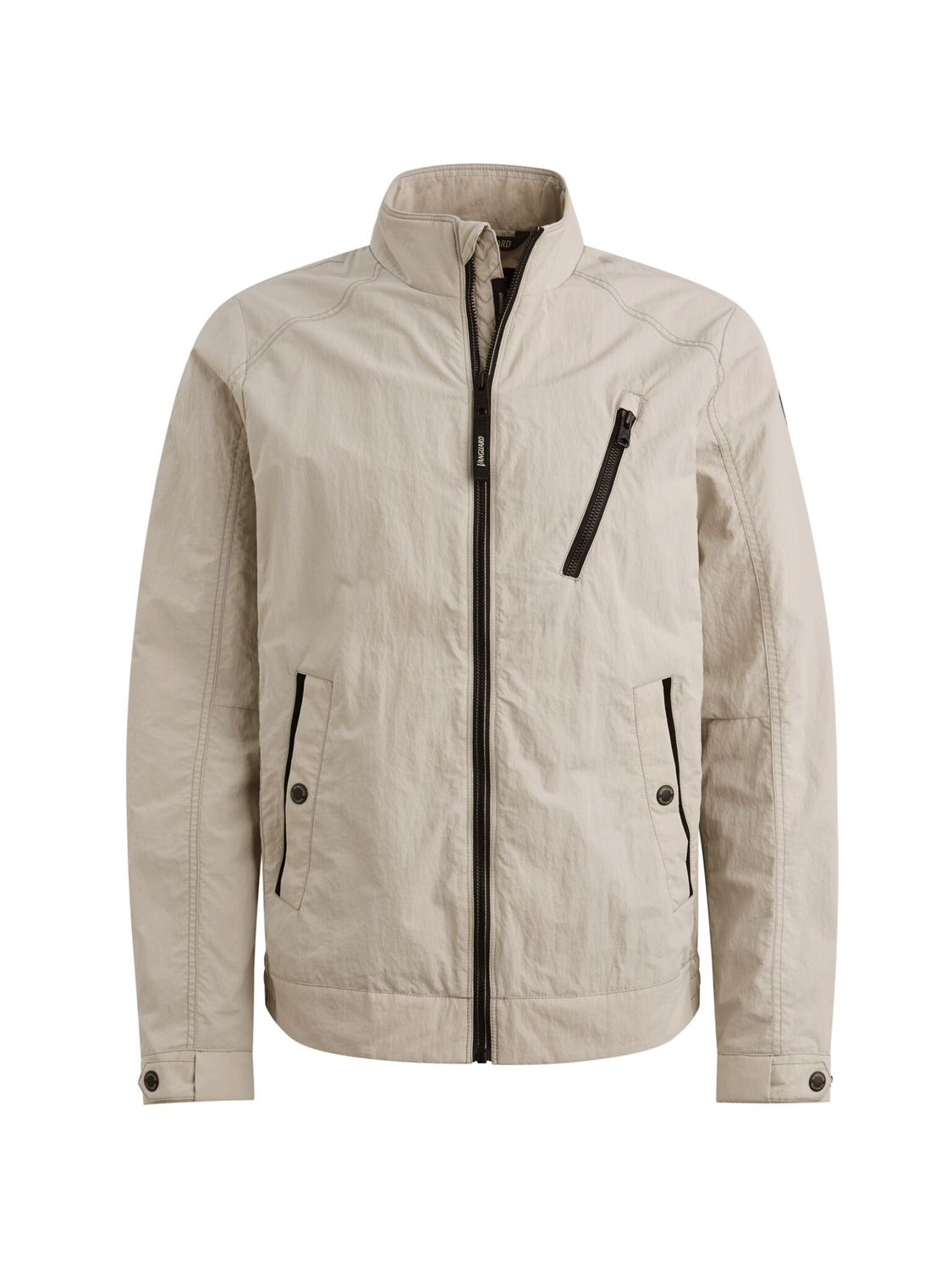 Vanguard short biker jacket moonstruck beige heren jas vja2602173-9017