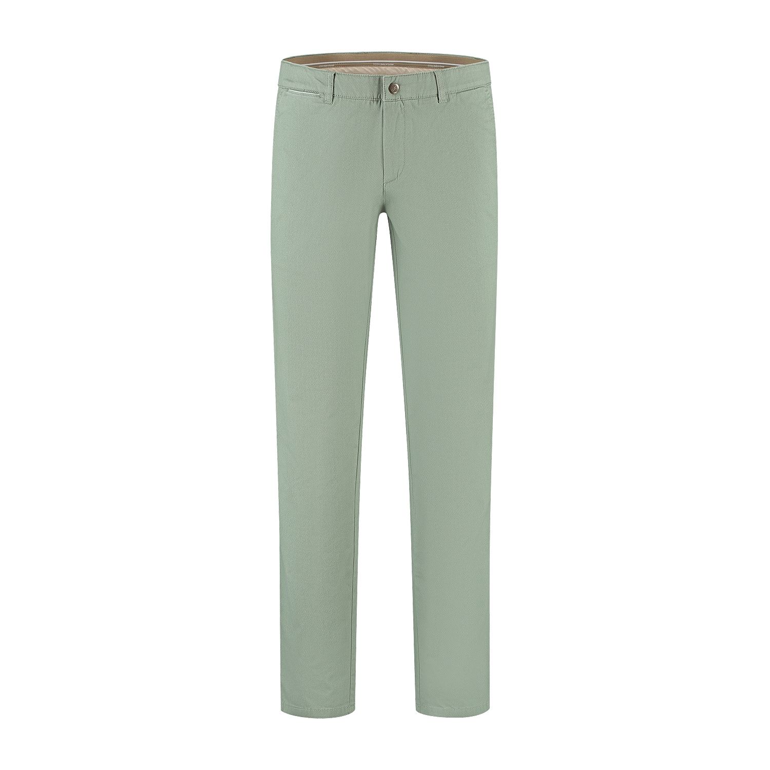 North84 Luxury Comfort Chino Medium Green 21282131 Modern Fit