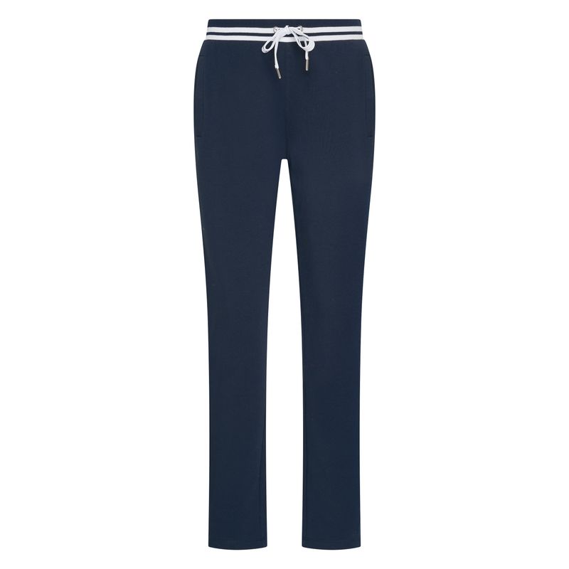 HV Society Broek HVSGwyneth Navy donkerblauw katoen stretch 0201103801-5001 zomer 2026