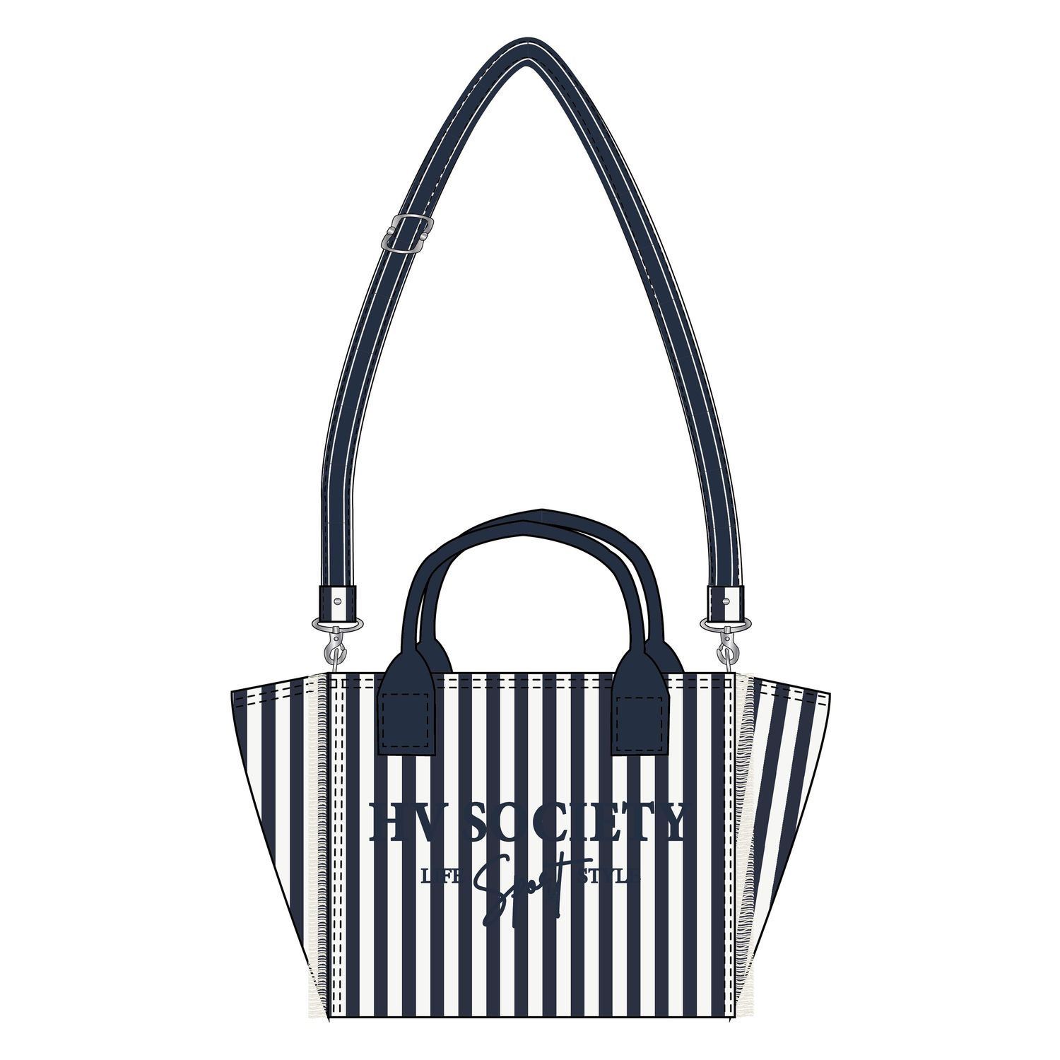 HV Society Handbag HVSZoya Blauw 3404103800