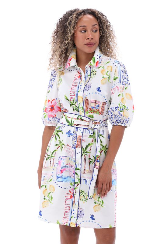 You're my lobster by K-Design Jurk met design Ecru C360L