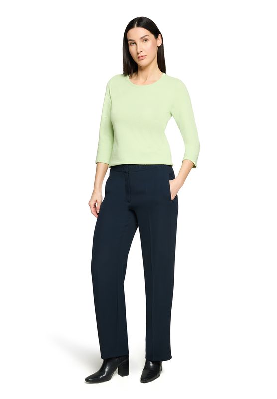 Basic dames shirt getailleerd zachtgroen Foam Green Betty Barclay bij Lendi fashion