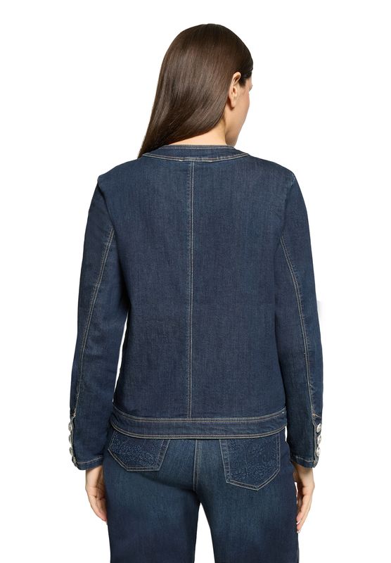 Betty Barclay Blazerjacke Kurz 1/1 Arm Blauw 47211831