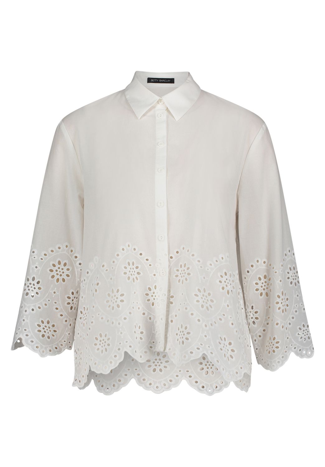 Betty Barclay Kanten Blouse Offwhite Ecru 261-80361926-1014 zomer 2026