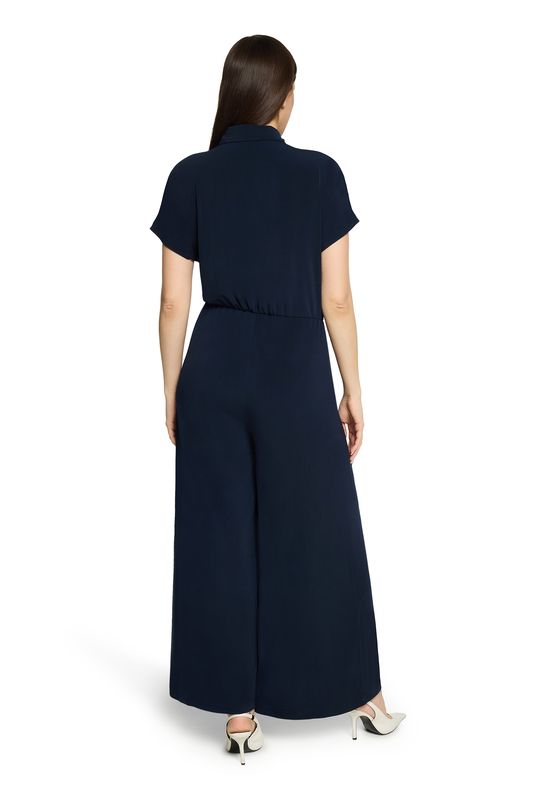 Dames jumpsuit Betty Barclay Dark Sky los model wijde pijp summer 26