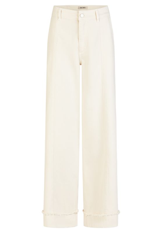 LeComte broek macadamia bruin dames katoen 56-617157-6628