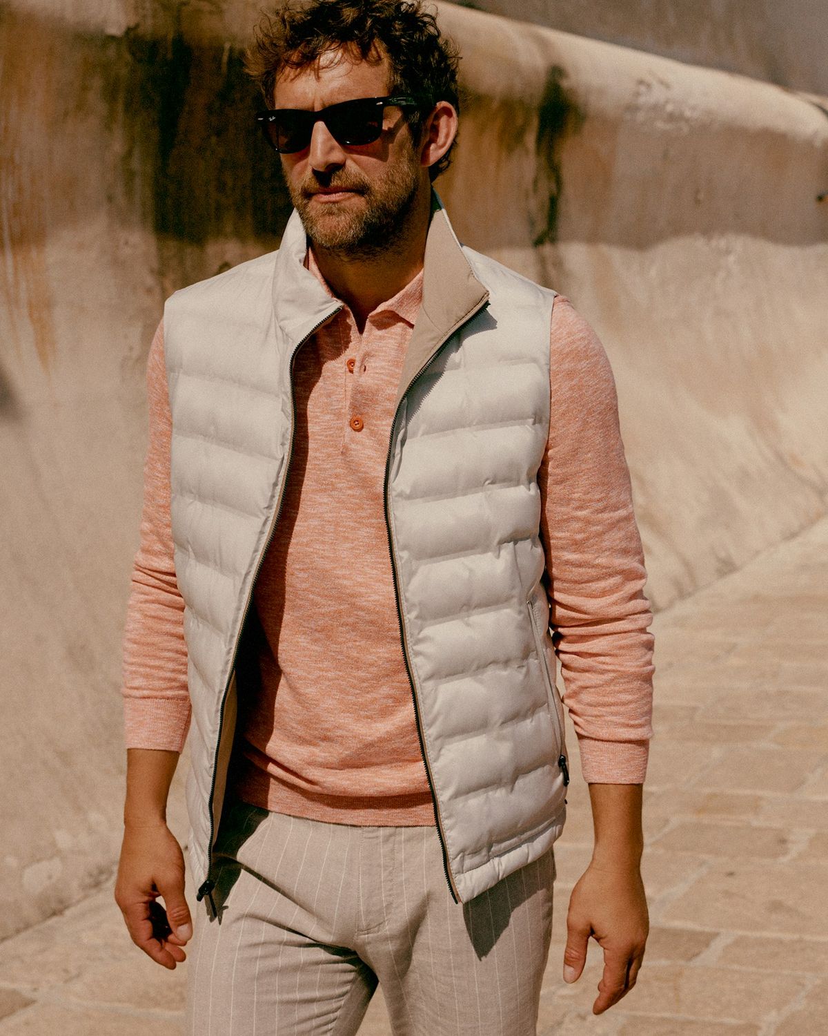 State of Art Bodywarmer Plain Beige 79116857