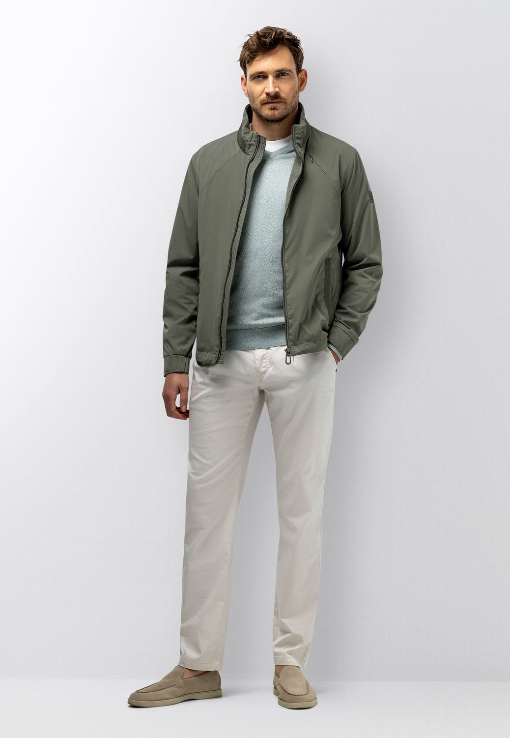 State of Art Jacket Plain Jade Uni lichtgewicht jas groen 78116860-3400 Lente/Zomer