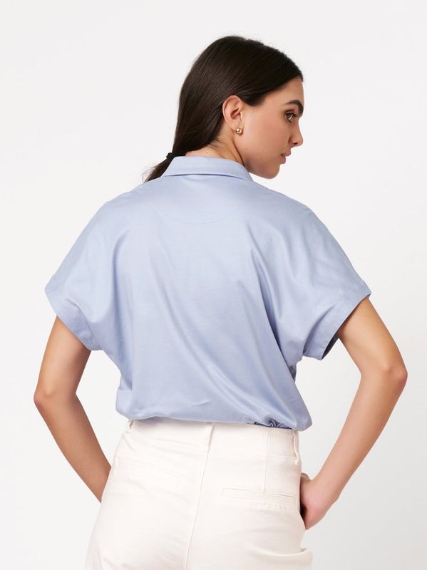 Desoto Collection Florine minimal blue creme 74071-2