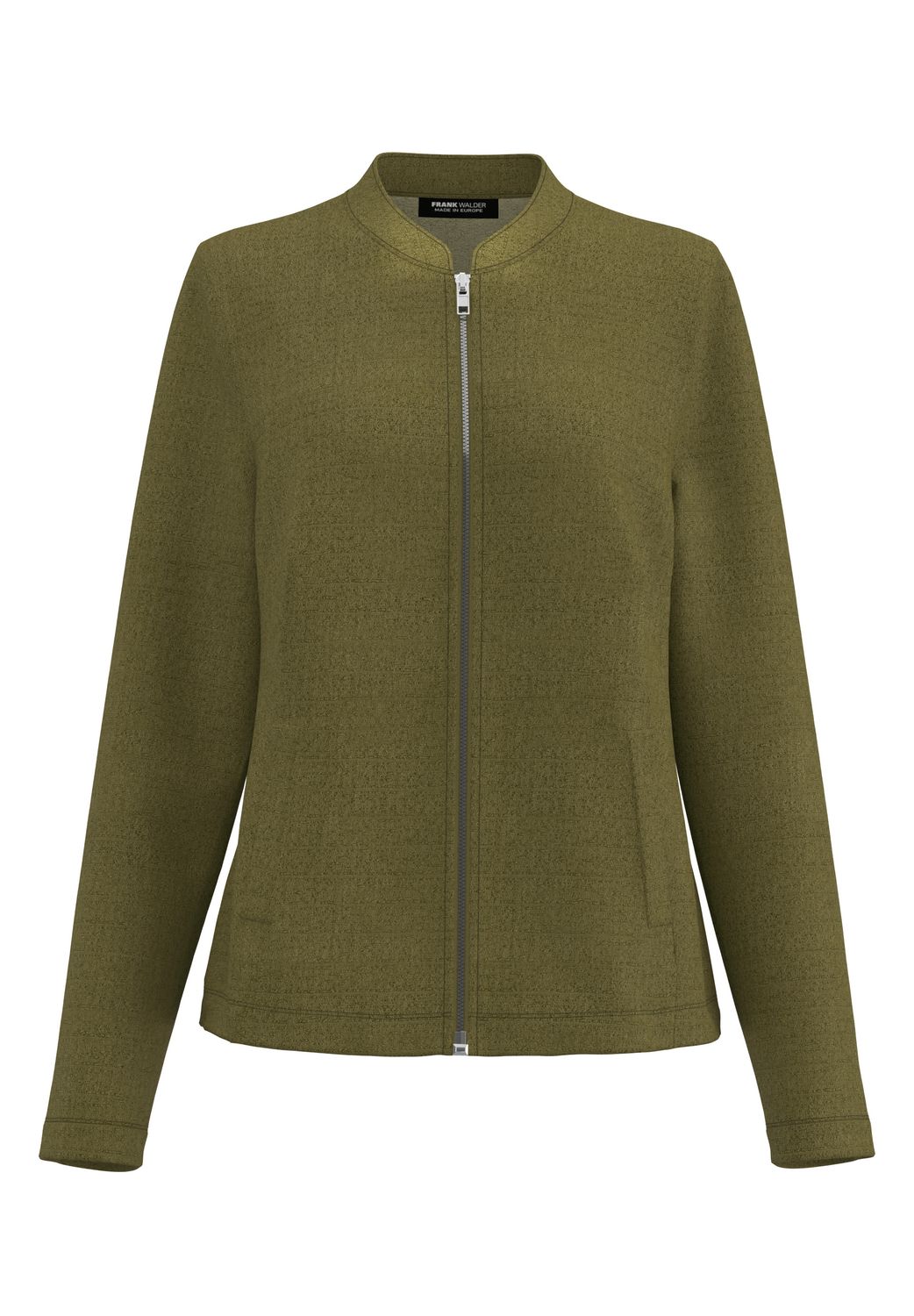 Frank Walder Dames Blazer Groen Katoen Viscose Mix S62203311 768