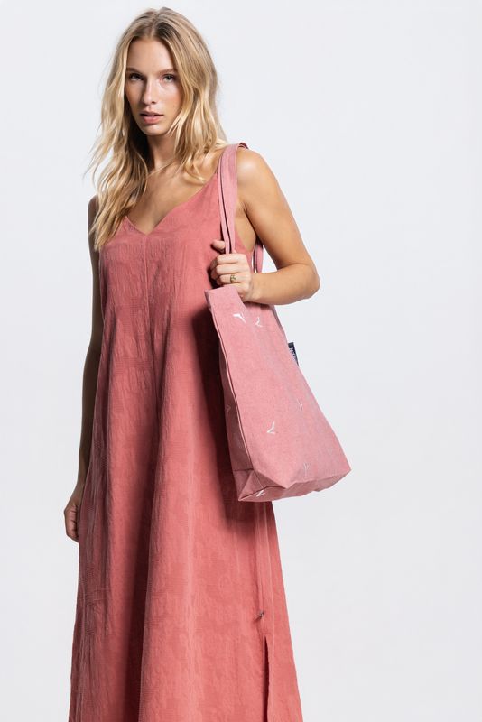 Jansen Amsterdam BAG ACC2 905 allover embroidered hee 000349 - blush BAG SS26