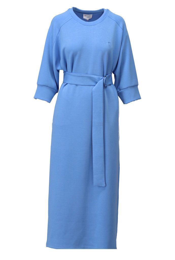 K-Design You're my lobster Dames Maxi Jurk Blauw Little Boy Blue C600L