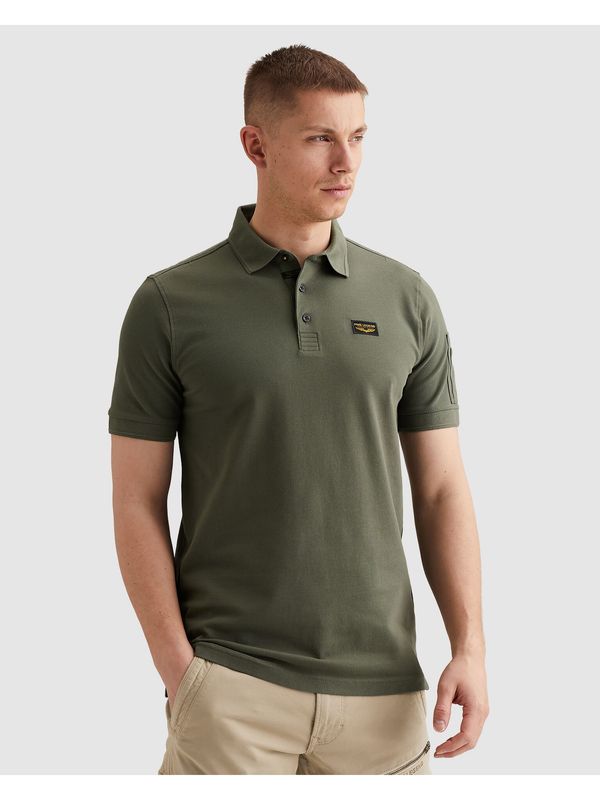 PME Legend Short sleeve polo American Classic Thyme PPSS2602899