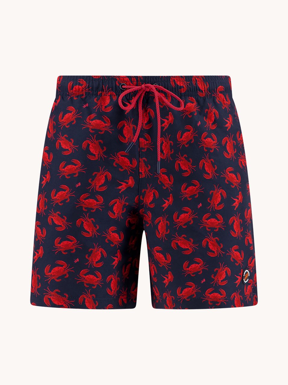 A fish named Fred Heren Zwembroek Navy Blauw Krabben Print 33.255