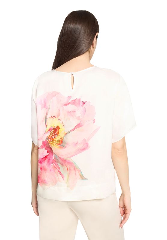 Detail bloemenprint Betty Barclay shirtblouse viscose