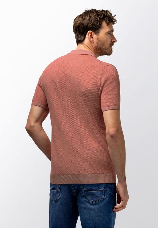State of Art Poloshirt Knitted SS oud roze:kit 47516051