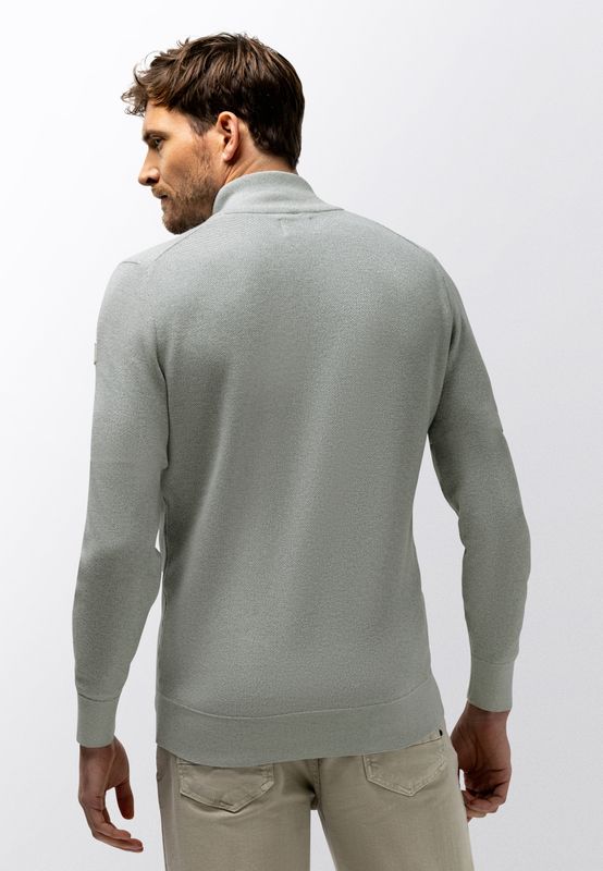 State of Art Pullover Sportzip Pl jade:warm grijs 13116093