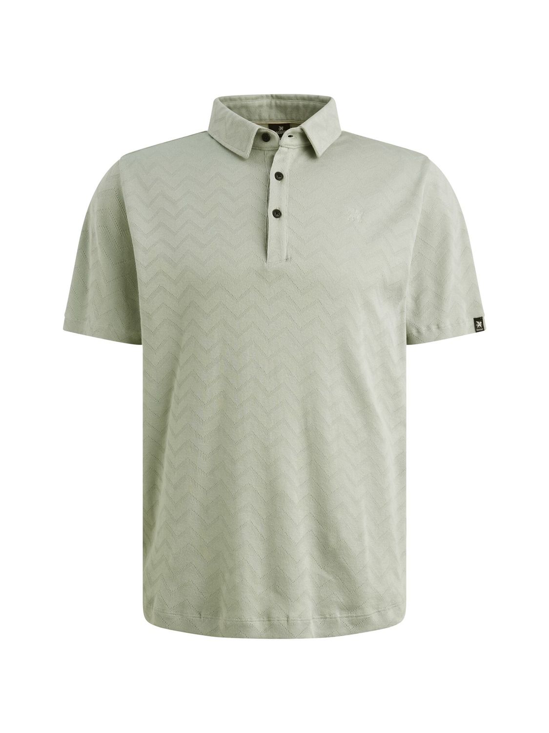 Vanguard Short sleeve r-neck jacquard jerse Aqua Gray VPSS2604858