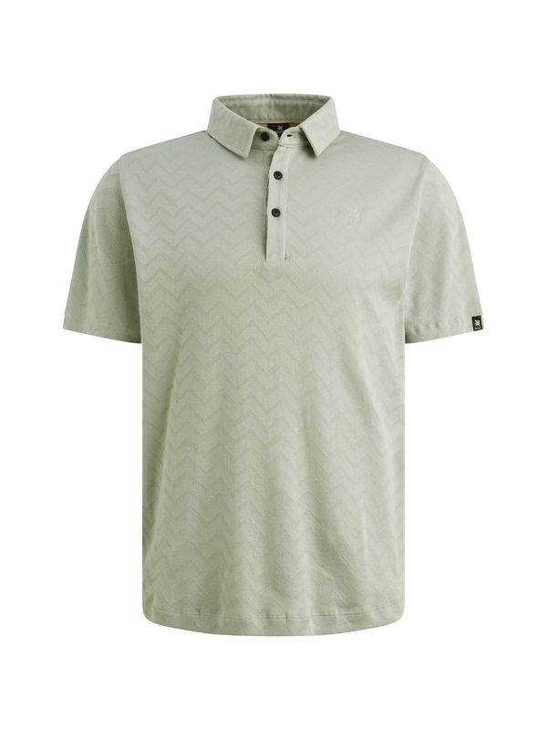 Vanguard Short sleeve r-neck jacquard jerse Aqua Gray VPSS2604858