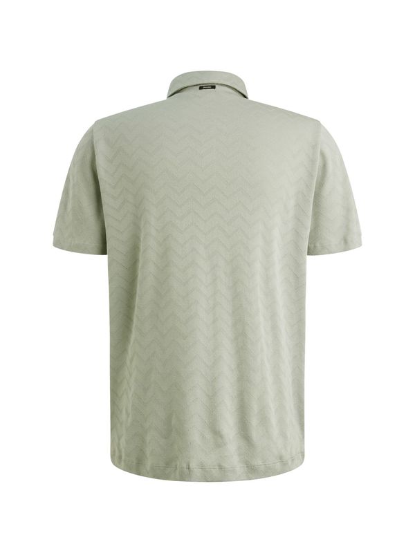 Vanguard Short sleeve r-neck jacquard jerse Aqua Gray VPSS2604858